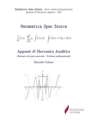 cover image of Appunti di Meccanica Analitica